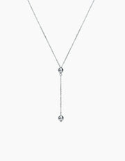 Twin Pebble Necklace ZJ jewellery Twin Pebble Necklace